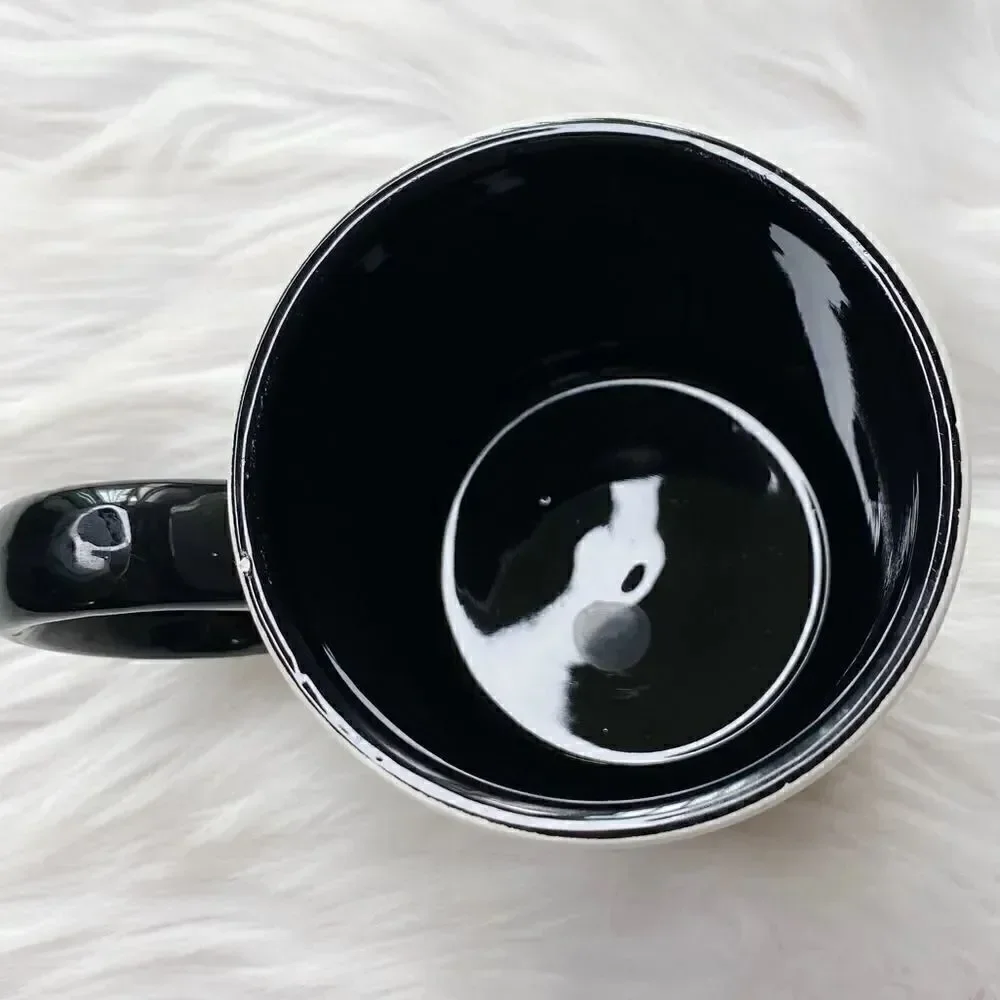 Sweater Weather Coffee Mug White and Black